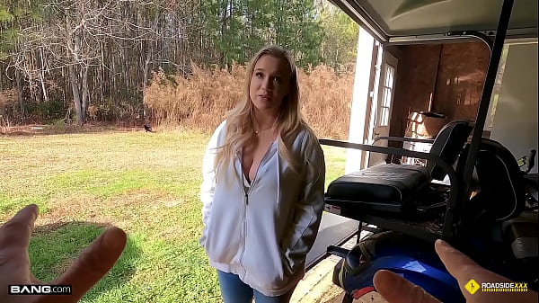Roadside - Chesty Blonde Stunner Fucks Her Mechanic  