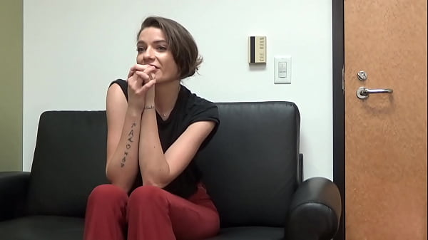 She shows me how to touch it