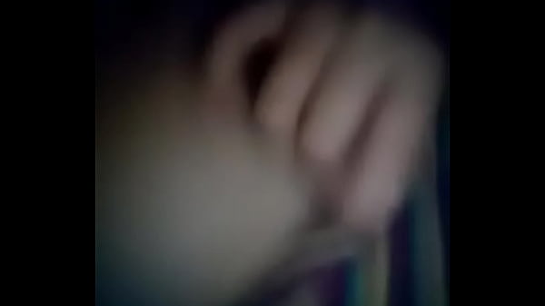 Playing with big tits in bed