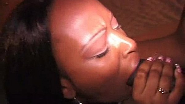 SKYY BLACK smokes some dick