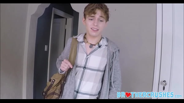 Young Schoolboy Stepbrother Sex With Older Stepbrother Before School POV