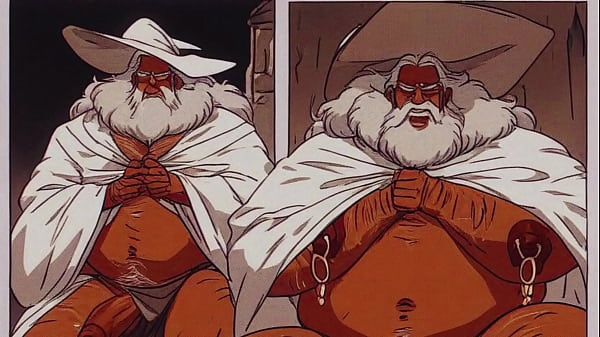 The old wizard of the kingdom likes to give his ass to the subjects of the castle. Anime Hentai Fantasy free video  