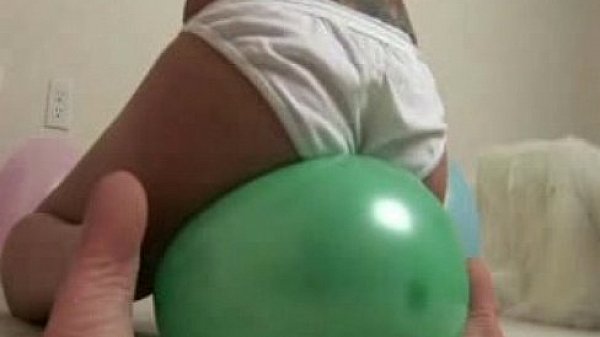 Scarlett Pain Balloon Rubbing