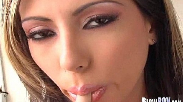 Slut gives a sloppy bj 434