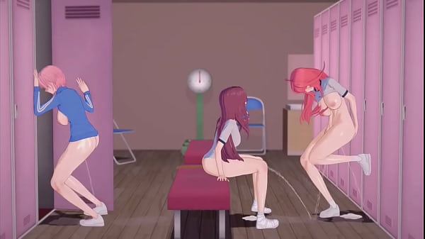 Freezing three girls in place