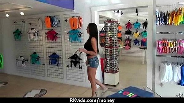 Hot sexy amateur babe needs a lift and takes cash 27