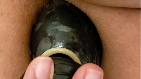 Cuckold husband loves to watch his wife playing with toys in her tight ass My wife for another