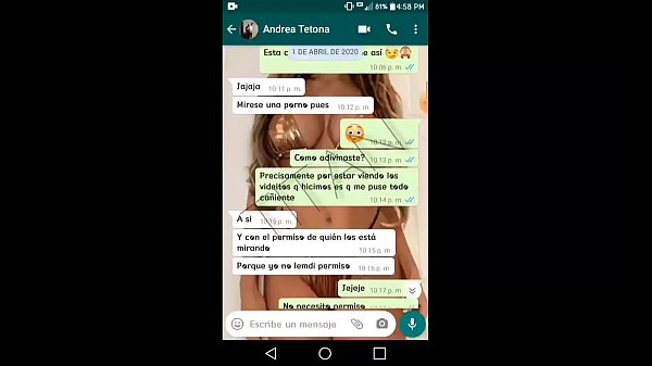 her husband is not at home, she wants to have sex by video call