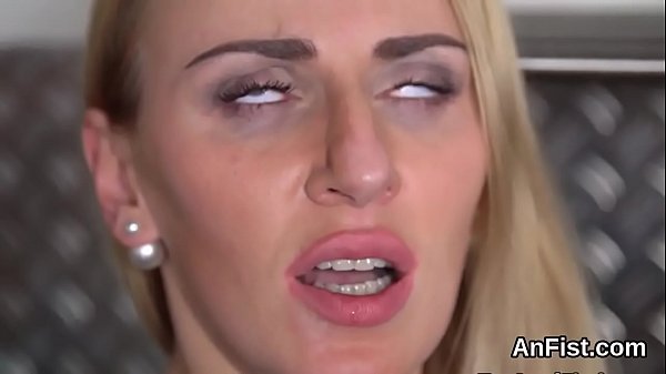 Naughty lesbian dolls are gaping and fisting anals