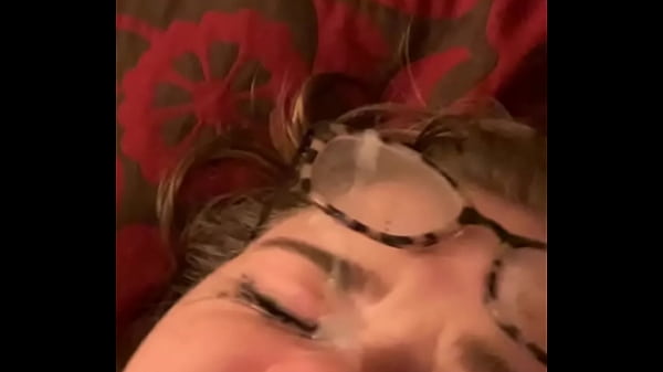 Cum dumpster small tits facial