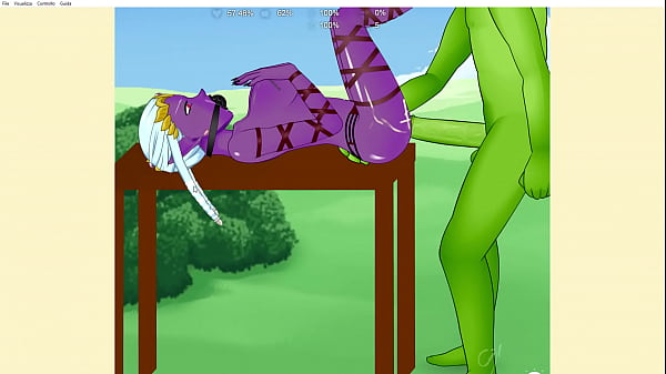 Dark hentai elf banged  