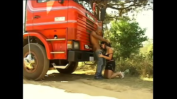 Big booty Latina Livia Ohana rides BBC by big truck