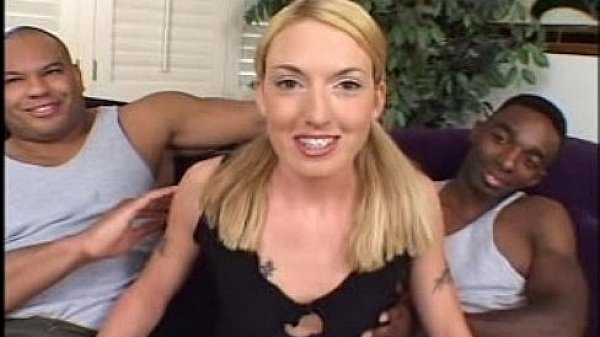 Interracial Threesome with Sledge