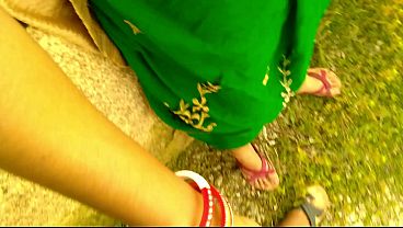 Huge Dick stepson had sex with his Big boobs stepmother in a public place in the mountains