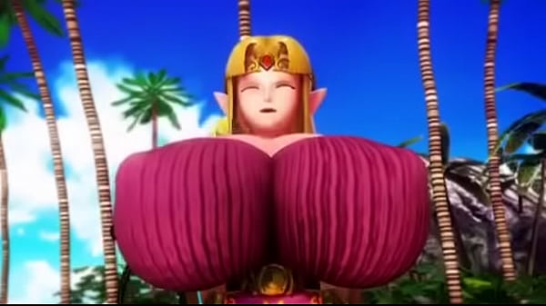 Samus inflating breast