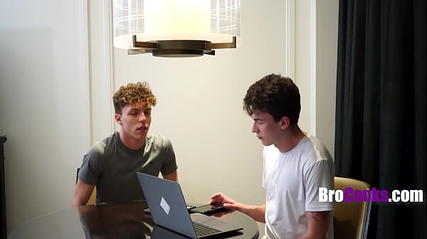 Helping My Twink Step Bro Focus