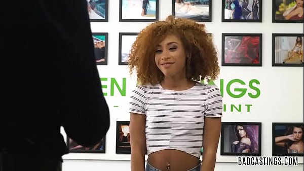 Curly ebony Kendall Woods fucked hard