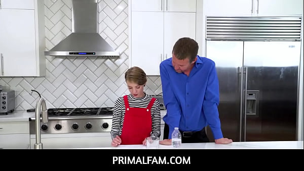 A teen fingered then fucked by stepdad