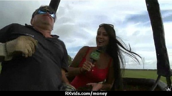 Desperate teen naked in public and fucks to pay rent 27