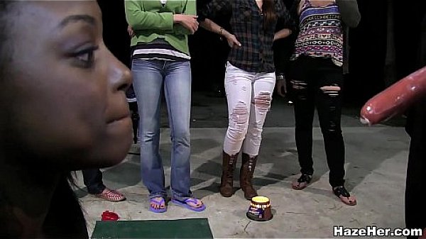 Teens Being Hazed In The Woods on HazeHer (za9339)