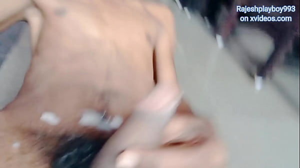 Rajesh cumming on the body