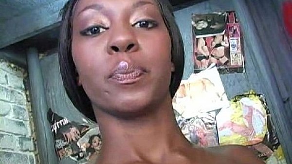 Gloryhole Secrets Ebony sucking off strangers POV 20