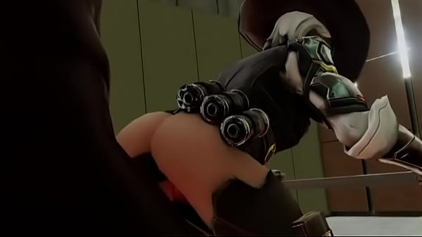 Overwatch Ashe Gets Ass Fucked  