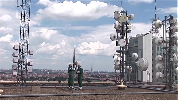 Fantastic treesome with a black and a white with a beautiful and charming girl