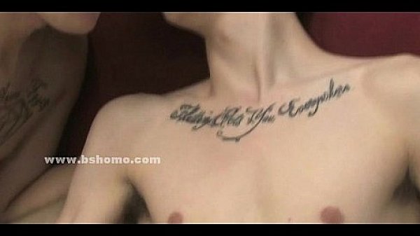 Emo gay teen twinks with large tattooes