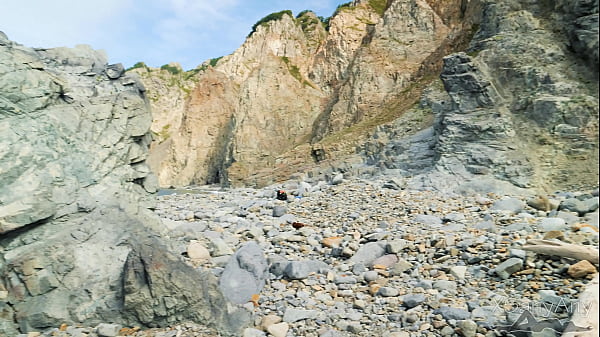 He decided that I was a Whore=( On the BEACH I was masturbating my Pussy, and then a Stranger appeared! XSanyAny