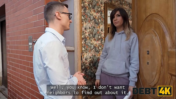 DEBT4k. Hot debt payment and sex action