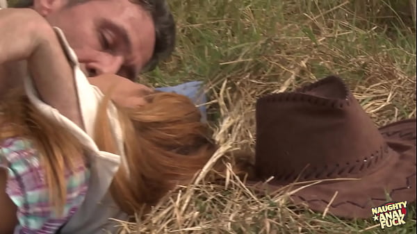 A voluptuous blonde cowgirl performs deep oral sex and engages in intense anal intercourse. 