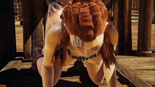 Horizon ZD - Aloy - Sex with cumshot and creampie 