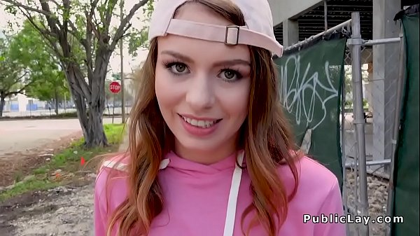 Teen with cap gets facial in public