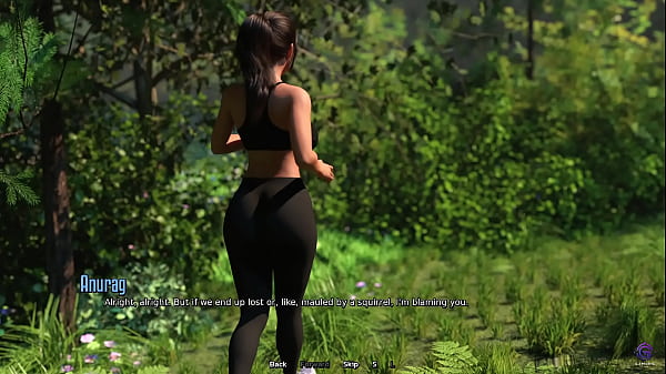 Crazy Step Sister Swimming Naked in the Forest and Got Caught - 3D Hentai Animated Porn - Life in Santa County