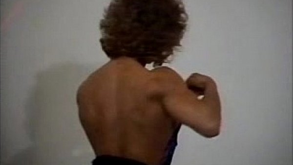 wrestling-black dress change scene  