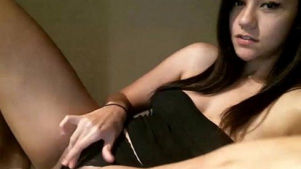 Hot Babe Rubbing Her Pussy On Camera