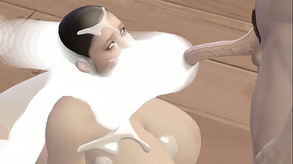 Fat Ass Slut Ride Cock and Bathe in Her BoyFriend's Cum (She's A Good Girl) 3D Anime Hentai  