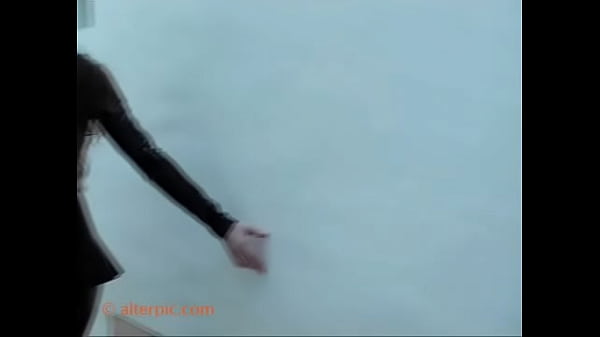 Anna Rose puts on hood and inserts dongle in vagina