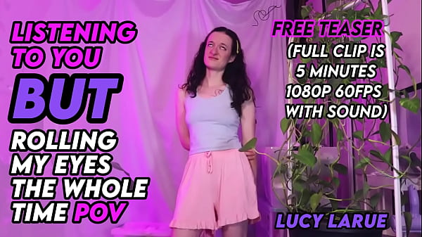 I made this video because so many men get off on pissing women off