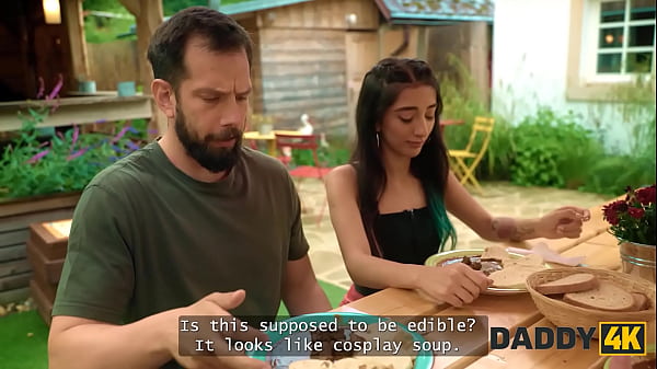 DADDY4K. BF's StepDaddy served her hard fuck. Hot video with Lunita Galactica  