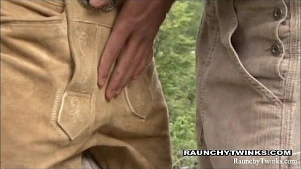 Horny Twinks Couple Sex Outdoors