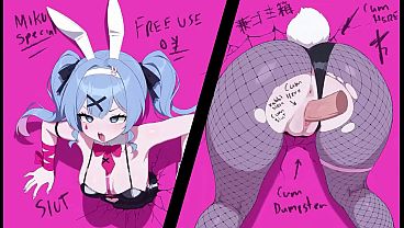 Miku Hatsune Fat Booty Fucked XXX  