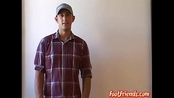 Cute feet lover munching his sexy toes