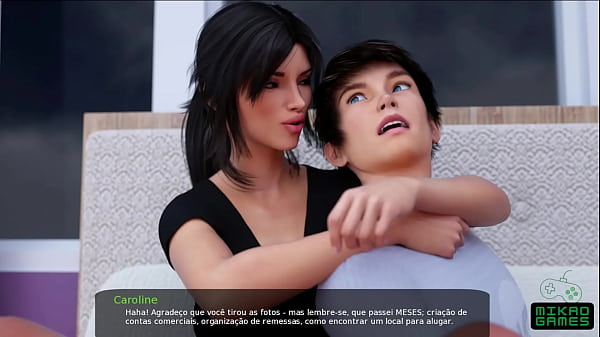 Fiz um Trato para minha Meio Irm&atilde; me Bater punheta - Jogando milf city ep 53