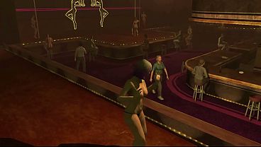 When Kelly dances at the club - Saints Row