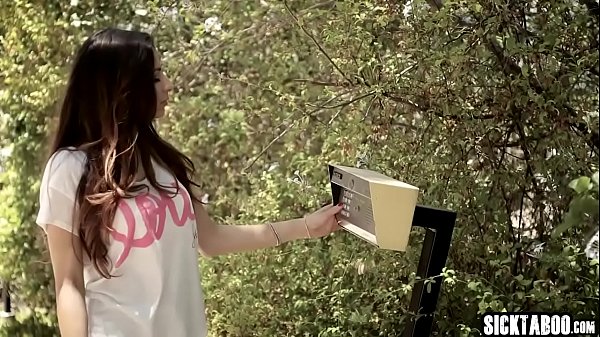 Naughty babe banged by a bad guy  