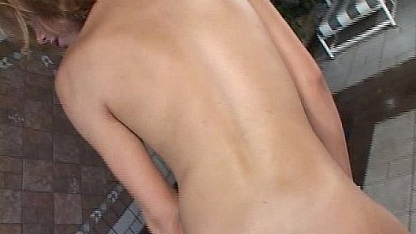 Blond teen shemale and guy fucking