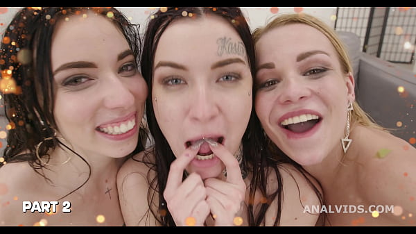 New Year's Eve 2020 #2 Tabitha Poison, Giada Sgh and Rebecca Sharon ATOM, Gapes, DAP, Squirt Drink, Buttrose GIO1661 