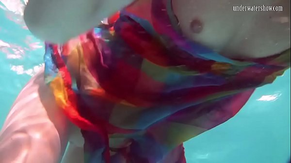Swimming pool hot erotics presented by Nikita Vodorezova